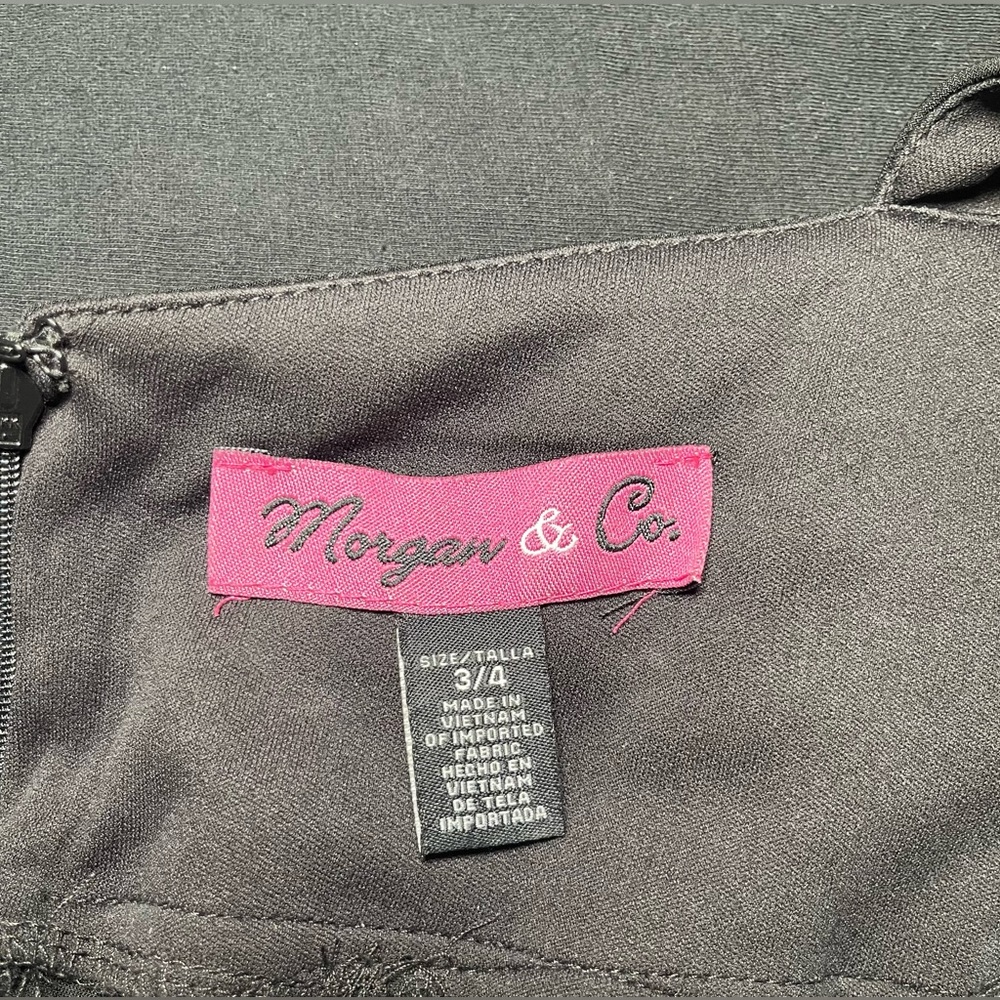 Morgan & Co black gown - Picture 2 of 8